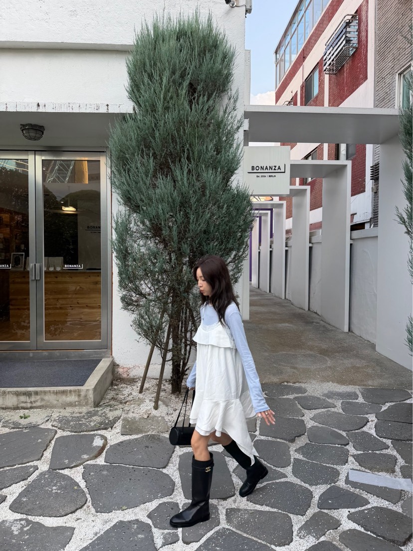 SOLAR韓國直郵女裝新款推薦人氣休閑時尚熱賣真品連衣裙SOLAR連衣裙