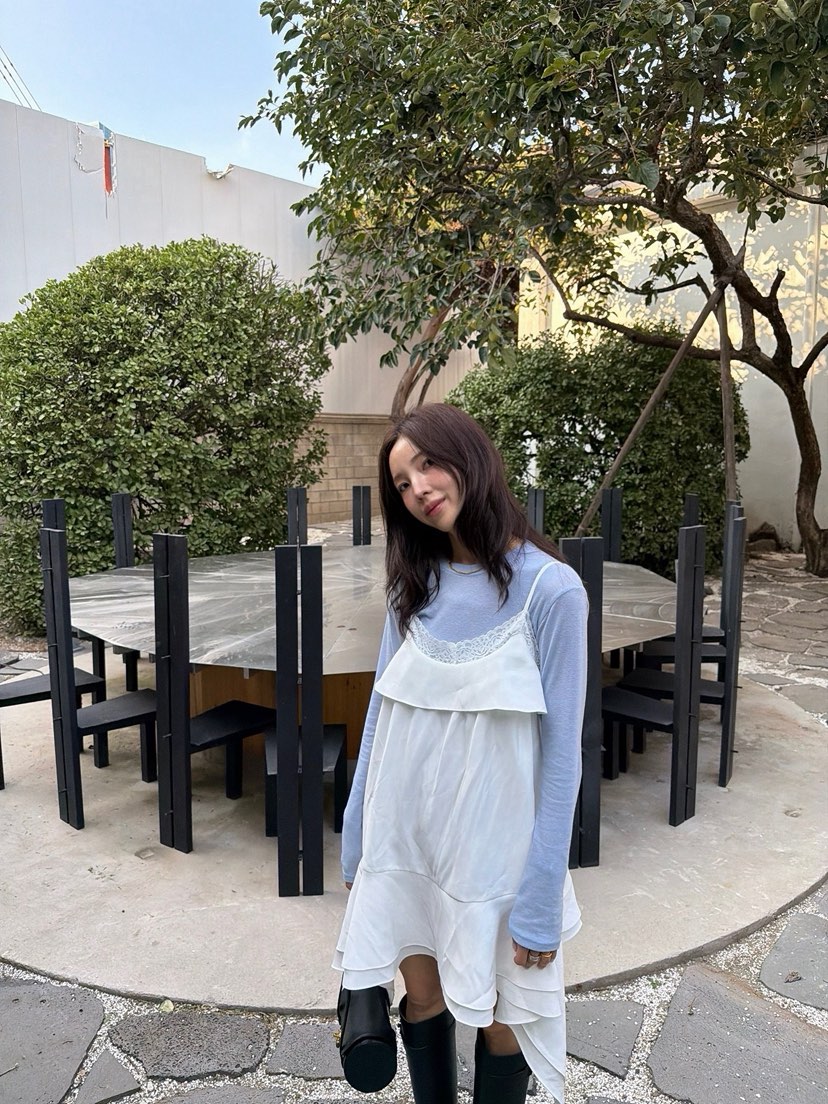SOLAR韓國直郵女裝新款推薦人氣休閑時尚熱賣真品連衣裙SOLAR連衣裙