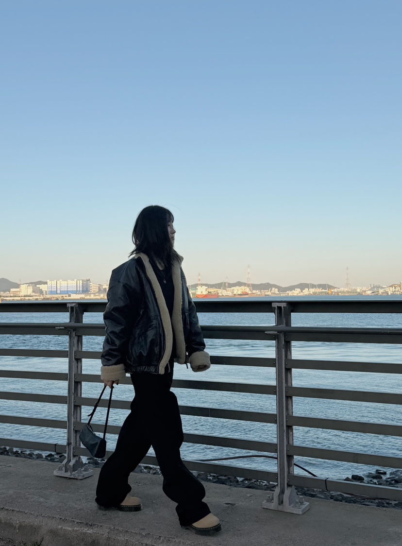 MOMENTUM韓國代購女士新款休閑時尚真品人氣推薦夾克皮革MOMENTUM夾克