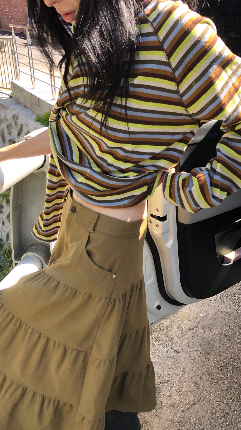OVER RICH東大門直郵女裝新品人氣推薦真品半身裙中短裙OVER RICH半身裙/中短裙