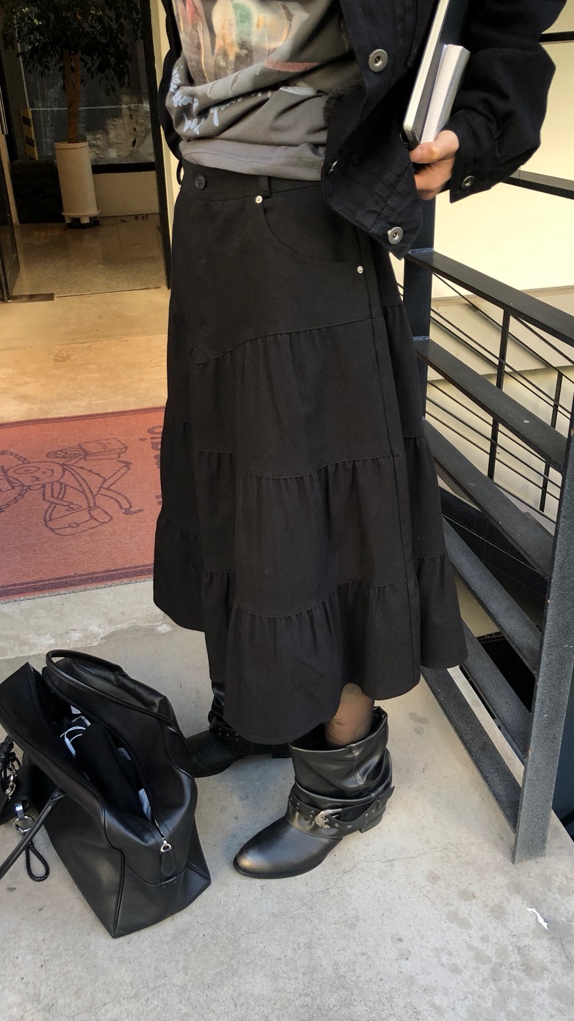 OVER RICH東大門直郵女裝新品人氣推薦真品半身裙中短裙OVER RICH半身裙/中短裙