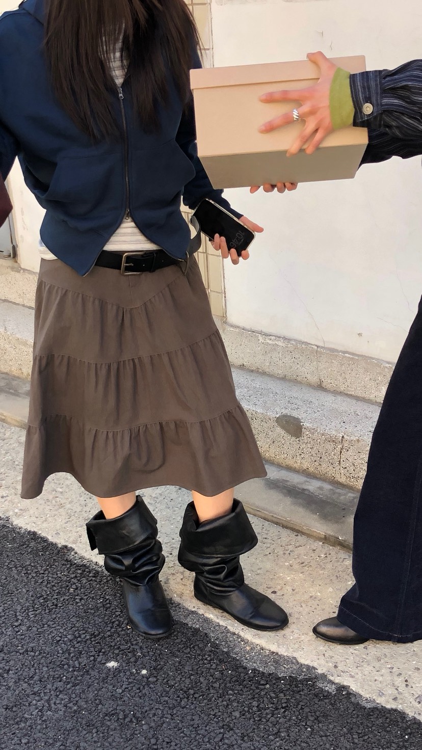 OVER RICH東大門直郵女裝新品人氣推薦真品半身裙中短裙OVER RICH半身裙/中短裙