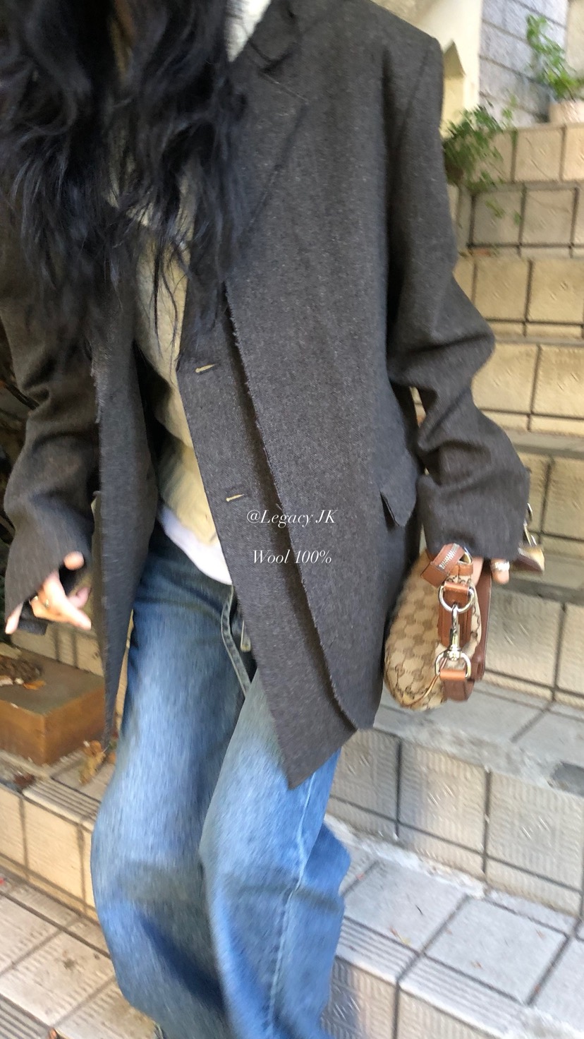 OVER RICH韓國代購女裝新品推薦時尚真品休閑熱賣西裝西服OVER RICH西裝/西服