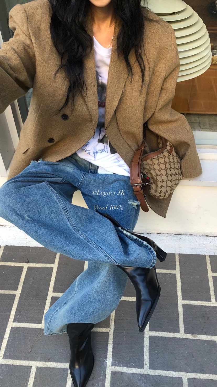 OVER RICH韓國代購女裝新品推薦時尚真品休閑熱賣西裝西服OVER RICH西裝/西服