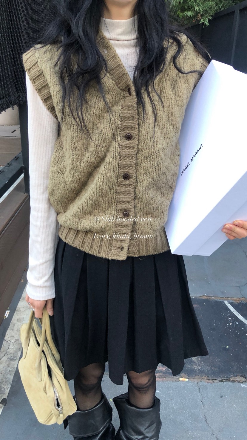 OVER RICH東大門代購女裝新品推薦真品熱賣人氣馬甲連帽OVER RICH馬甲