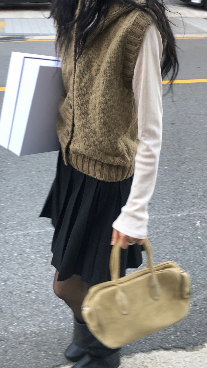 OVER RICH東大門代購女裝新品推薦真品熱賣人氣馬甲連帽OVER RICH馬甲