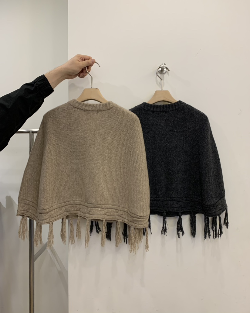 JUEDE東大門代購女裝新品推薦開衫斗篷JUEDE開衫