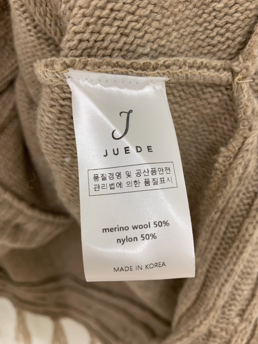 JUEDE東大門代購女裝新品推薦開衫斗篷JUEDE開衫