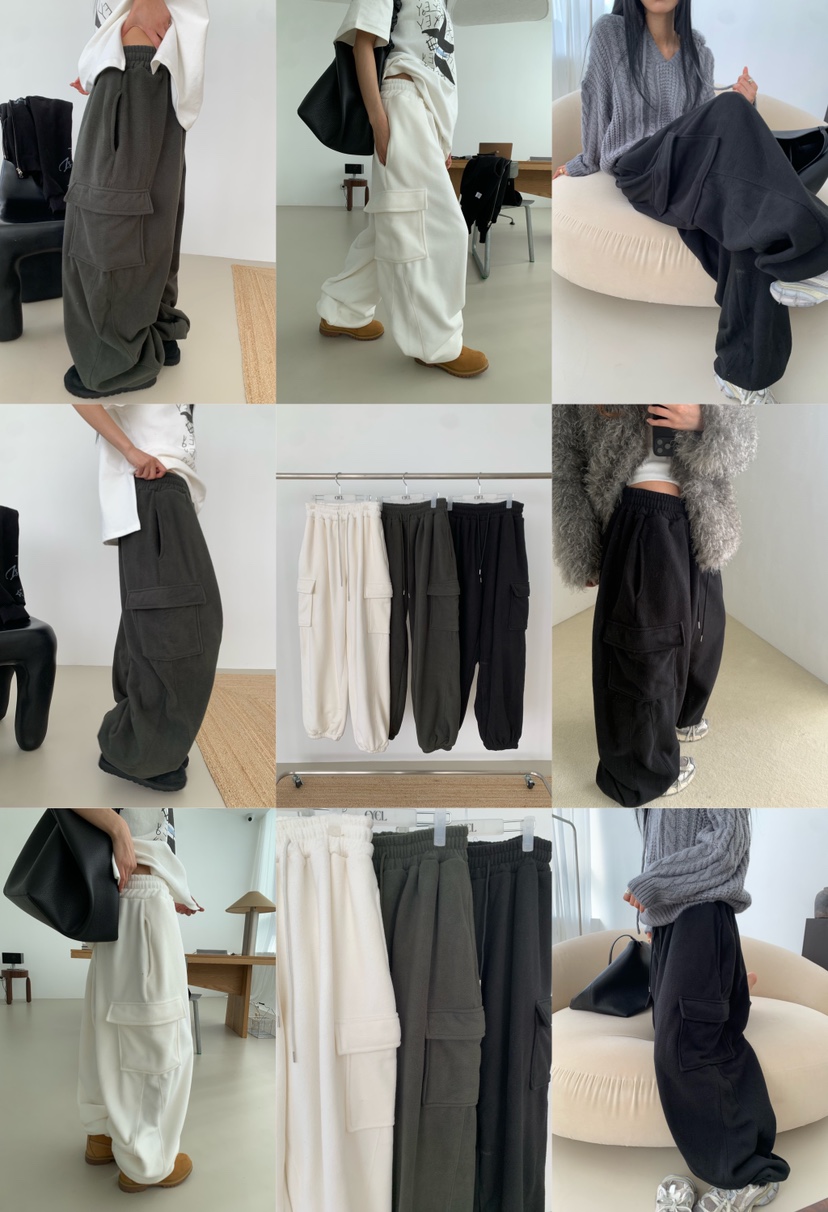 EYEL東大門代購女裝新款人氣真品熱賣時尚休閑休閑褲抓絨EYEL休閑褲