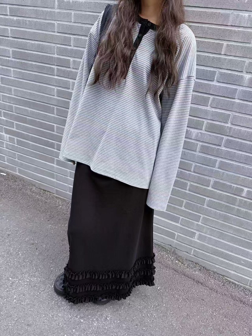 HEYJUDE韓國直郵女裝新品真品時尚人氣推薦熱賣休閑長裙HEYJUDE長裙