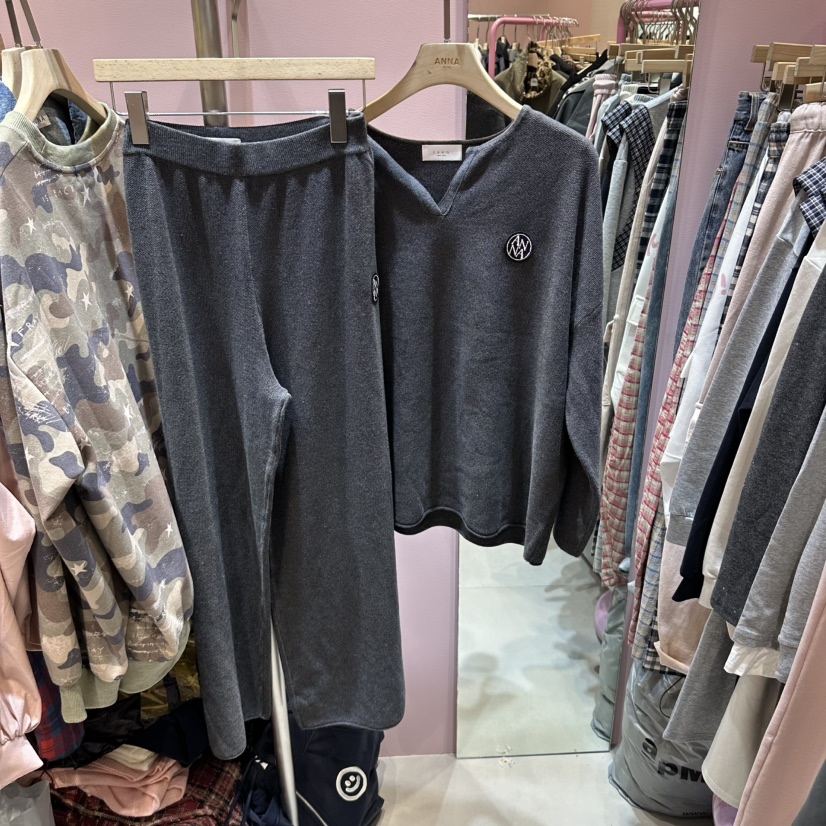 ANNA-P韓國直郵女士新品休閑熱賣時尚推薦真品人氣套裝ANNA套裝圖色1