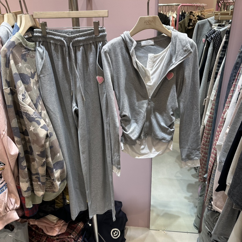 ANNA-P東大門實拍女士新品真品熱賣人氣休閑推薦時尚套裝ANNA套裝圖色1
