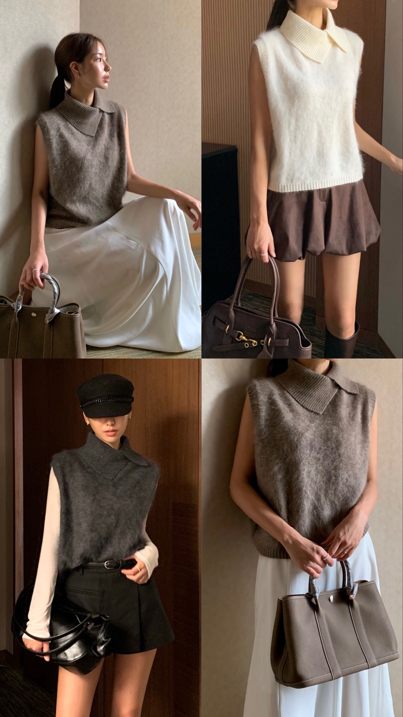 OBSESS東大門代購女士新款時尚休閑熱賣推薦吊帶背心保暖OBSESS吊帶/背心