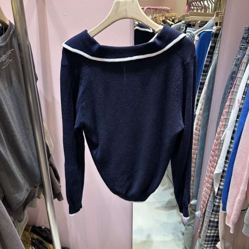 ANNA-P韓國直郵女裝新品推薦真品熱賣人氣時尚休閑開衫ANNA開衫