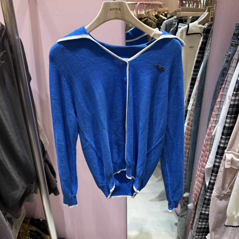 ANNA-P韓國直郵女裝新品推薦真品熱賣人氣時尚休閑開衫ANNA開衫圖色3