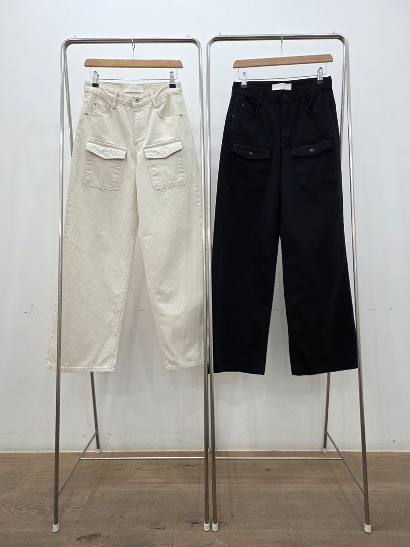 LE MIU東大門直郵女士新品時尚人氣休閑真品推薦休閑褲口袋LE_MIU休閑褲