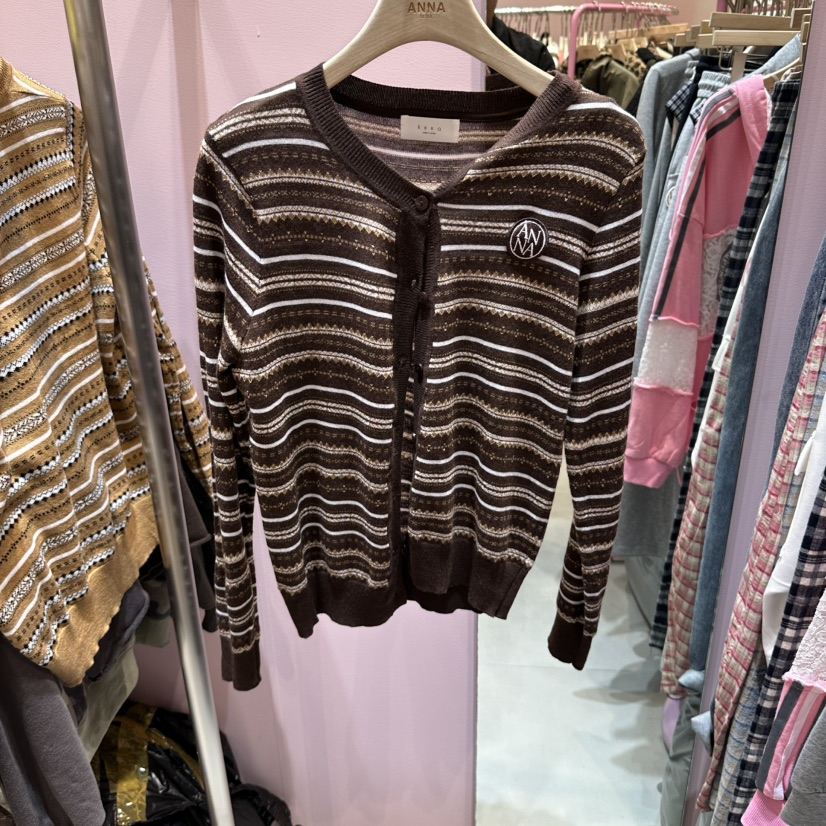 ANNA-P東大門實拍女裝新品時尚熱賣真品推薦休閑人氣開衫ANNA開衫圖色2
