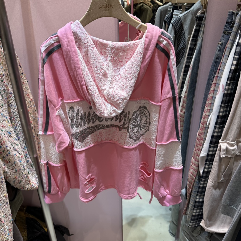 ANNA-P韓國代購女裝新品真品時尚熱賣推薦人氣休閑衛衣ANNA衛衣