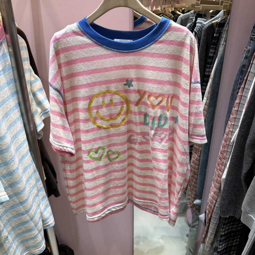 ANNA-P東大門實拍女裝新品真品時尚休閑人氣推薦熱賣T恤ANNAT恤圖色1