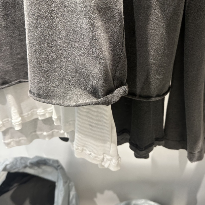 JANE BIRKIN韓國代購女裝新品休閑推薦時尚長袖T恤假兩件JANE BIRKIN設計師品牌長袖T恤
