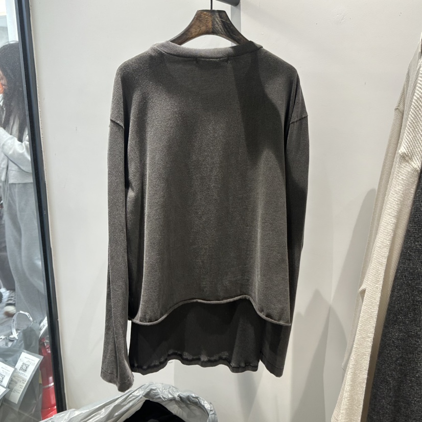 JANE BIRKIN韓國代購女裝新品休閑推薦時尚長袖T恤假兩件JANE BIRKIN設計師品牌長袖T恤