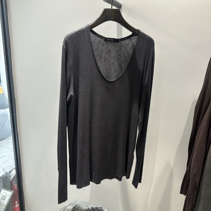 JANE BIRKIN東大門代購女士新品熱賣時尚真品人氣長袖T恤JANE BIRKIN設計師品牌長袖T恤圖色2墨色