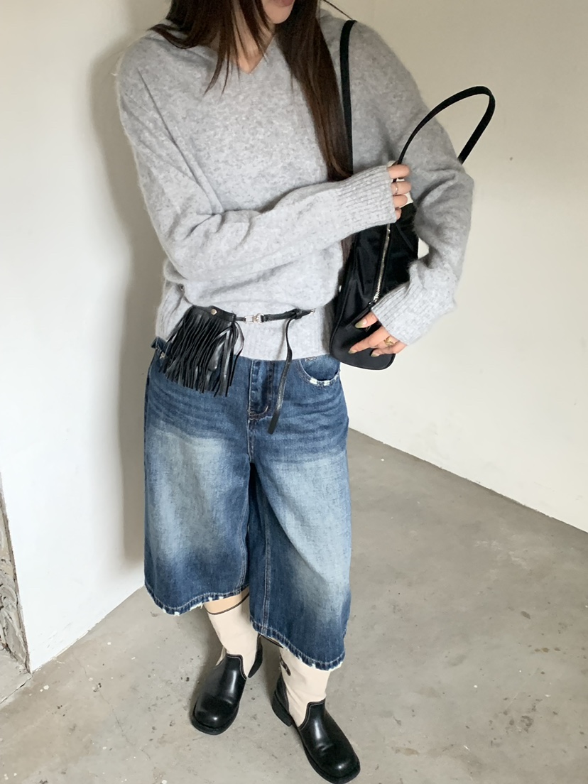 RIVER RAIN東大門實拍女士新品人氣時尚推薦休閑熱賣針織衫RIVER RAIN針織衫