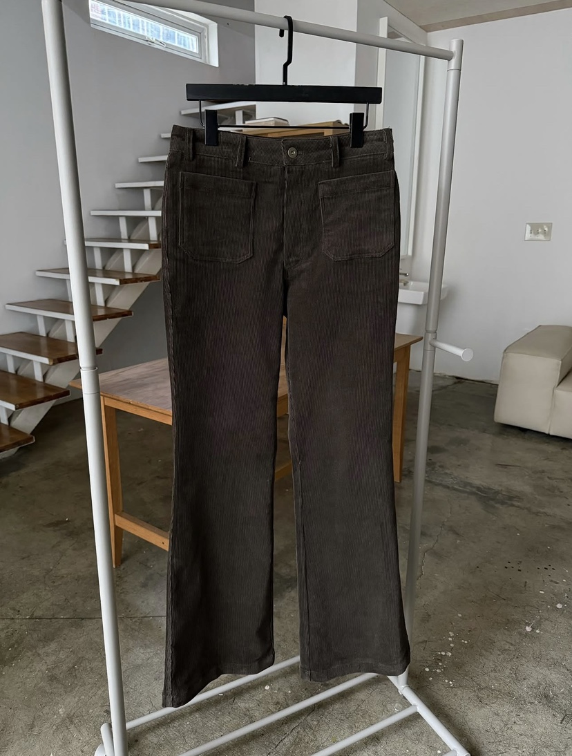 IMAGEPIECE/NEVER.1東大門實拍女裝新款休閑休閑褲燈芯絨IMAGEPIECE/NEVER.1休閑褲圖色2