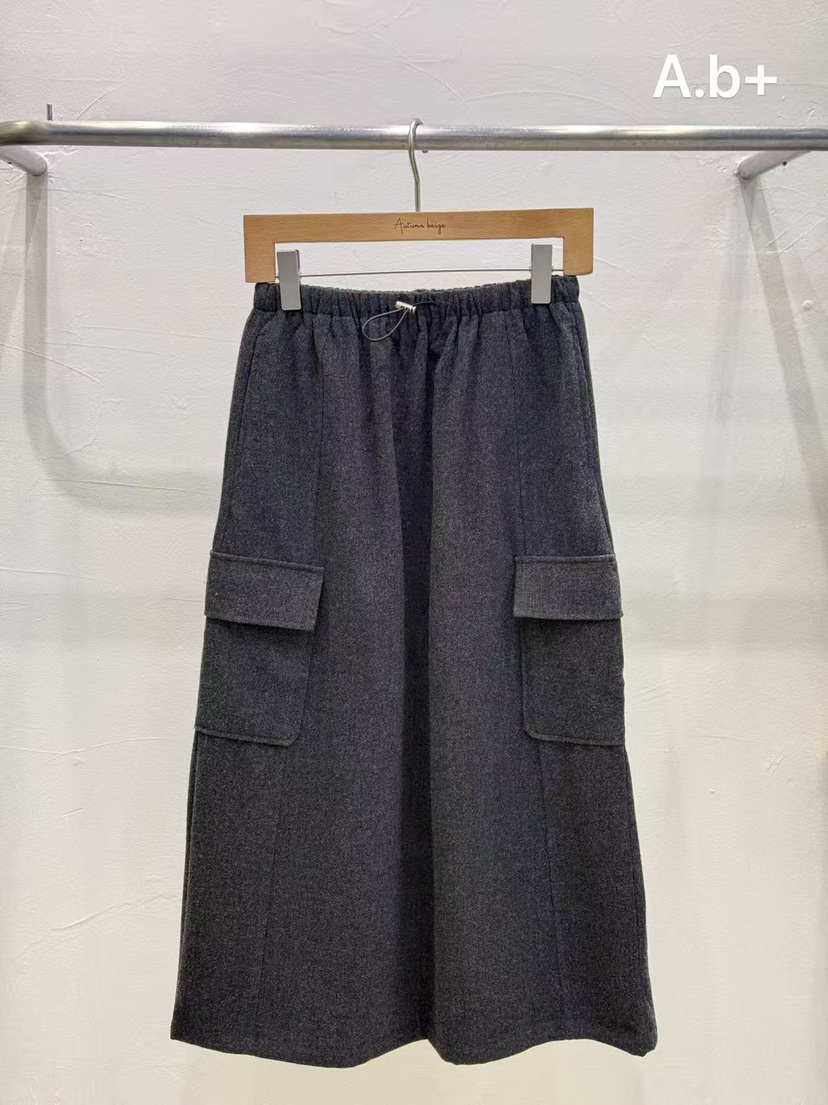 AUTUMN BEIGE東大門實拍女士新款真品休閑人氣推薦熱賣長裙A.b+/AUTUMN BEIGE長裙圖色1