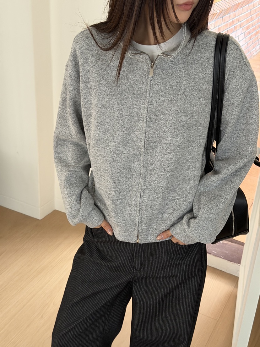 RIVER RAIN韓國直郵女裝新品推薦真品人氣時尚休閑夾克拉鏈RIVER RAIN夾克