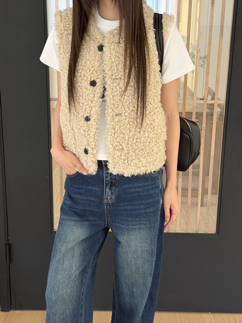 RIVER RAIN東大門代購女裝新款真品人氣休閑馬甲兩面穿雙面RIVER RAIN馬甲