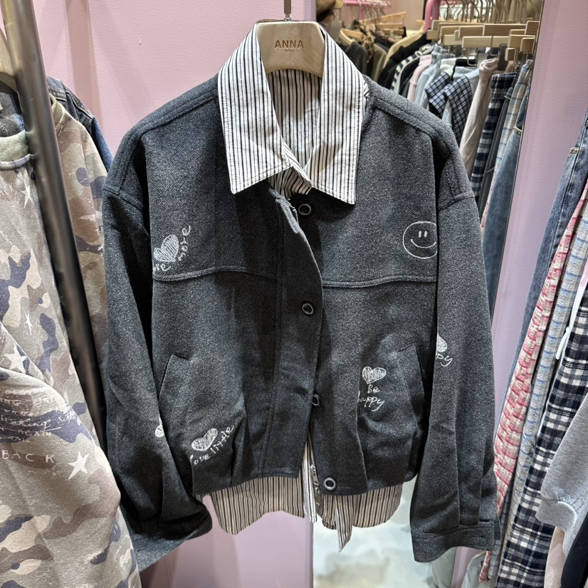 ANNA-P韓國直郵女裝新品時尚推薦休閑真品人氣熱賣夾克ANNA夾克圖色2