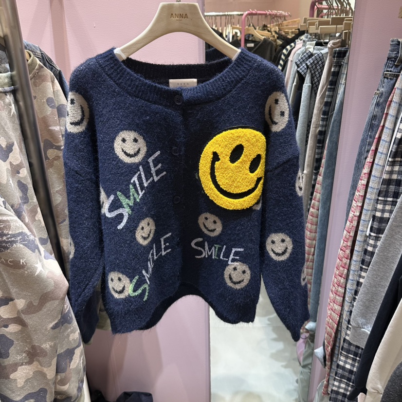 ANNA-P東大門實拍女士新品休閑推薦人氣真品時尚熱賣開衫ANNA開衫圖色1