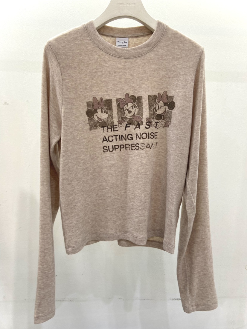 VISUAL SPACE/PAGE92/FLEISCHER東大門實拍女裝新品人氣長袖T恤VISUAL SPACE/PAGE92/FLEISCHER長袖T恤圖色2