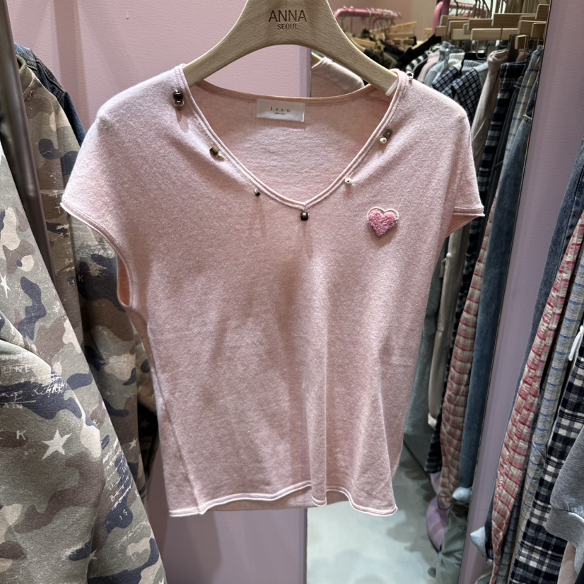 ANNA-P韓國直郵女士新品人氣推薦熱賣休閑時尚真品T恤ANNAT恤圖色2