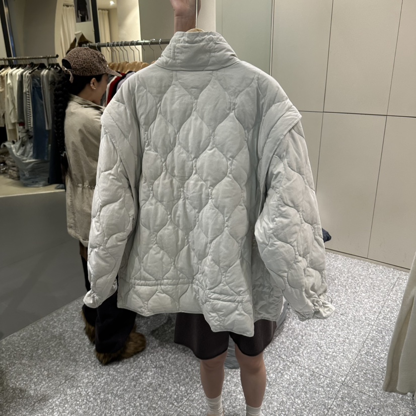 SOF韓國直郵女裝新品推薦人氣熱賣休閑真品短款棉服可拆卸SOF短款棉服