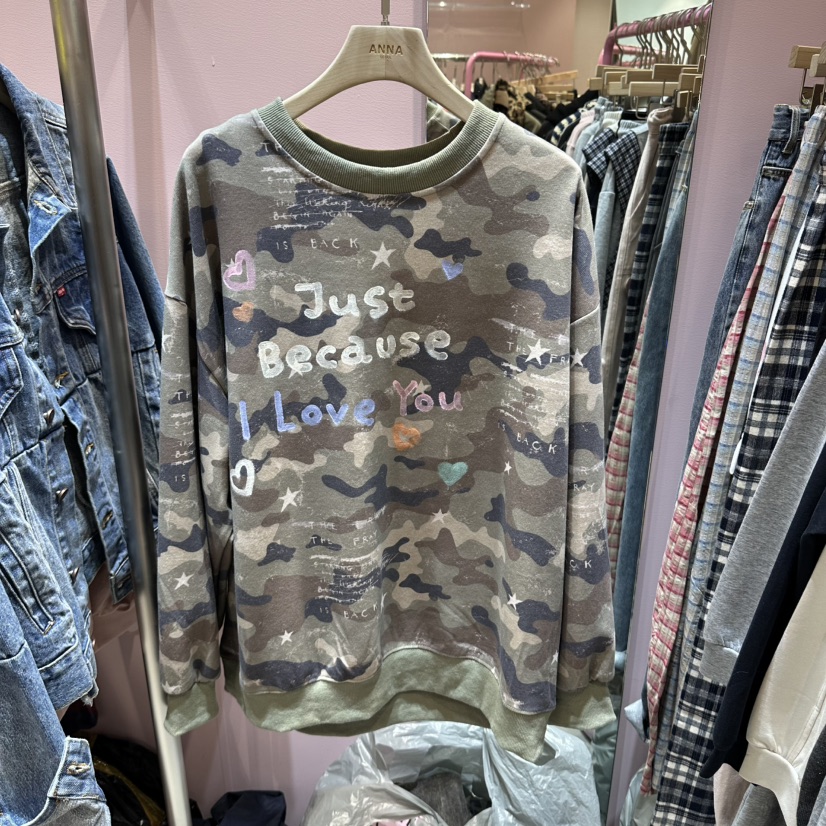 ANNA-P韓國直郵女裝新品休閑人氣真品時尚熱賣推薦衛衣ANNA衛衣圖色1