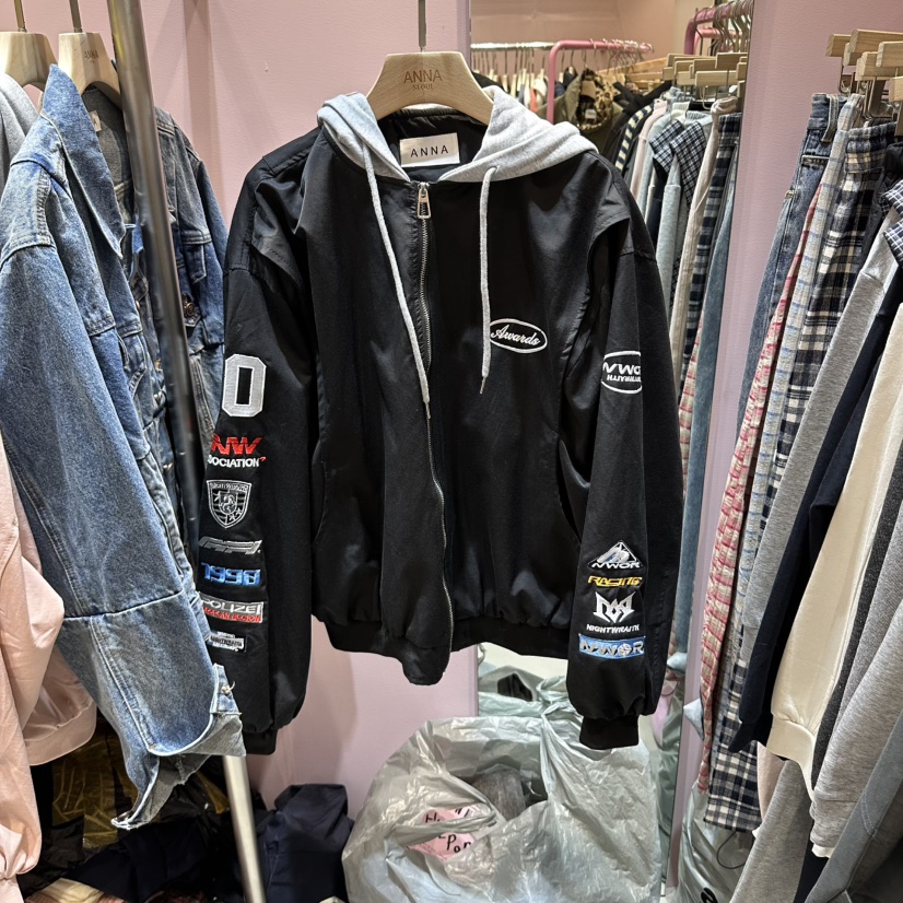 ANNA-P東大門實拍女裝新品休閑人氣時尚推薦真品熱賣夾克ANNA夾克圖色2