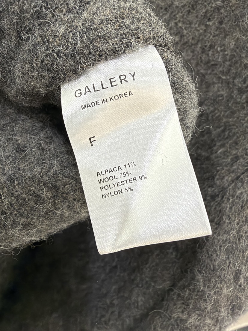 GALLERY-P東大門直郵女裝新款真品推薦休閑時尚中長款大衣GALLERY-P中長款大衣