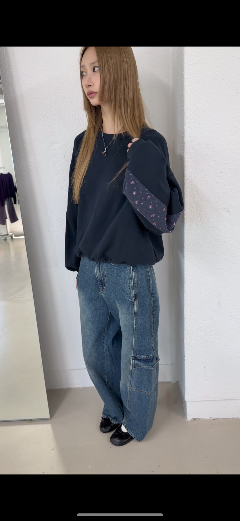 77韓國代購女裝新品真品時尚推薦休閑熱賣人氣衛衣拉絨77衛衣