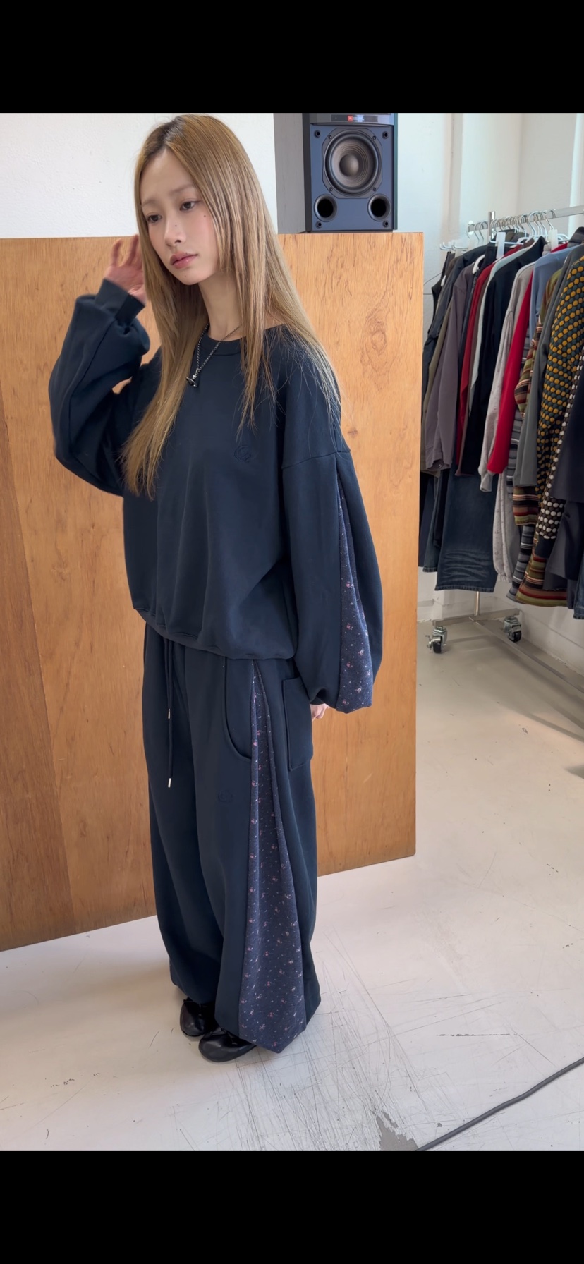 77東大門直郵女士新品真品人氣休閑時尚推薦熱賣休閑褲拉絨77休閑褲