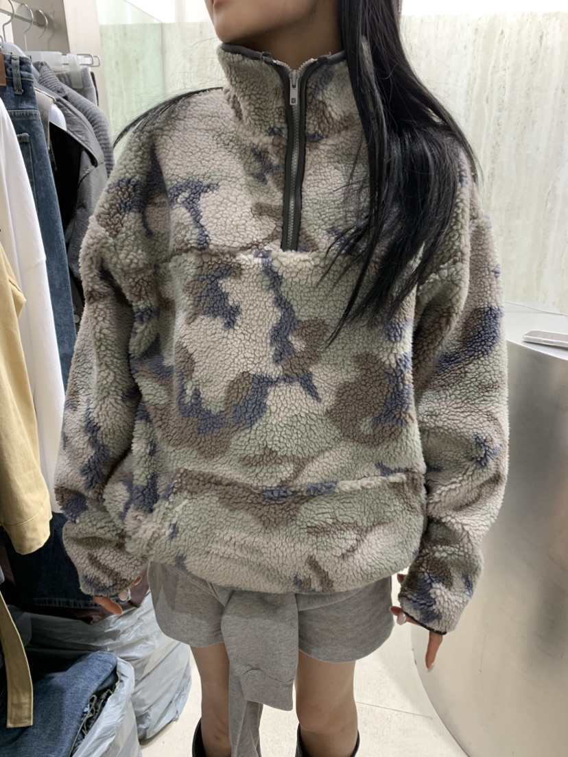 EYEL韓國代購女士新款熱賣休閑真品人氣推薦時尚衛衣迷彩EYEL衛衣圖色1