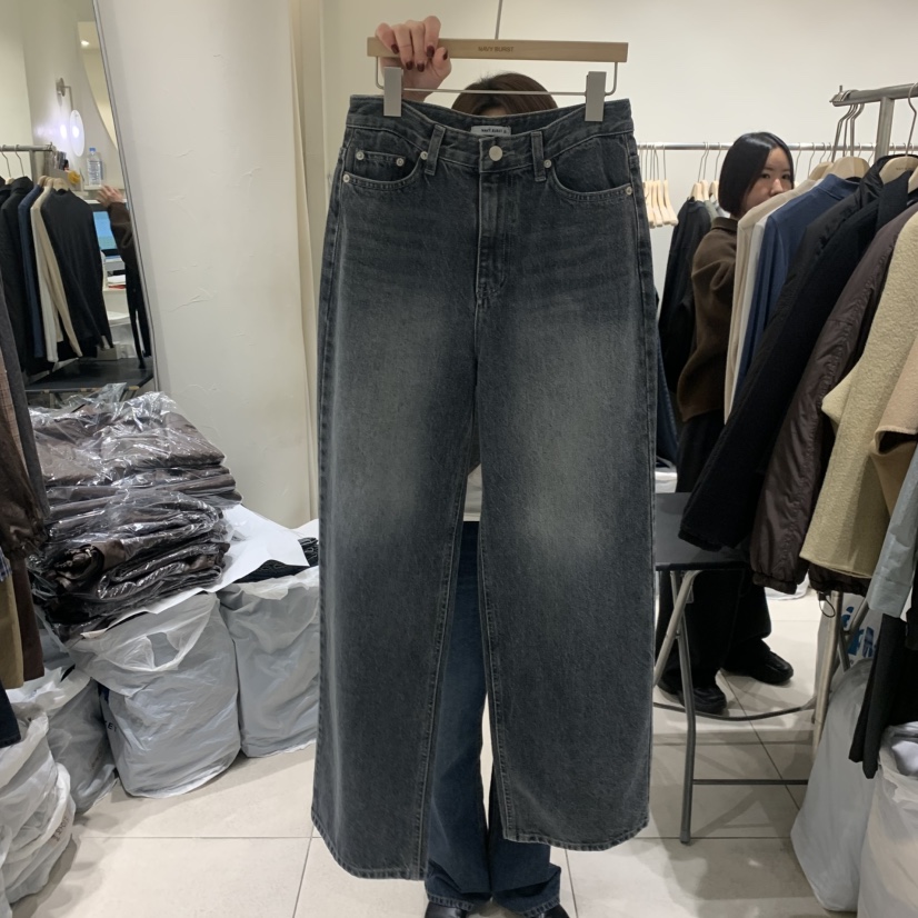 NAVYBURST東大門代購女裝新款推薦熱賣時尚休閑真品牛仔褲NAVY BURST牛仔褲圖色1