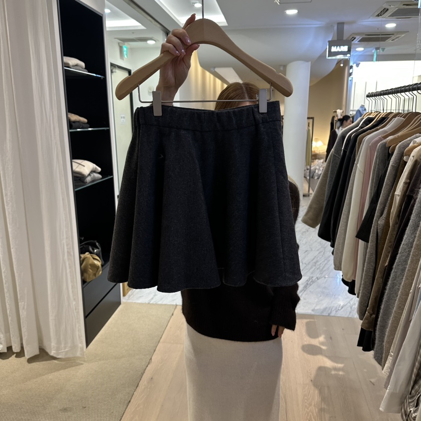 VERVEINE東大門代購女士新款人氣休閑推薦短裙迷你裙喇叭VERVEINE短裙