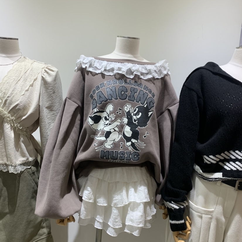 TYCHE東大門實拍女裝新款熱賣休閑真品人氣推薦時尚衛衣加絨TYCHE衛衣圖色2