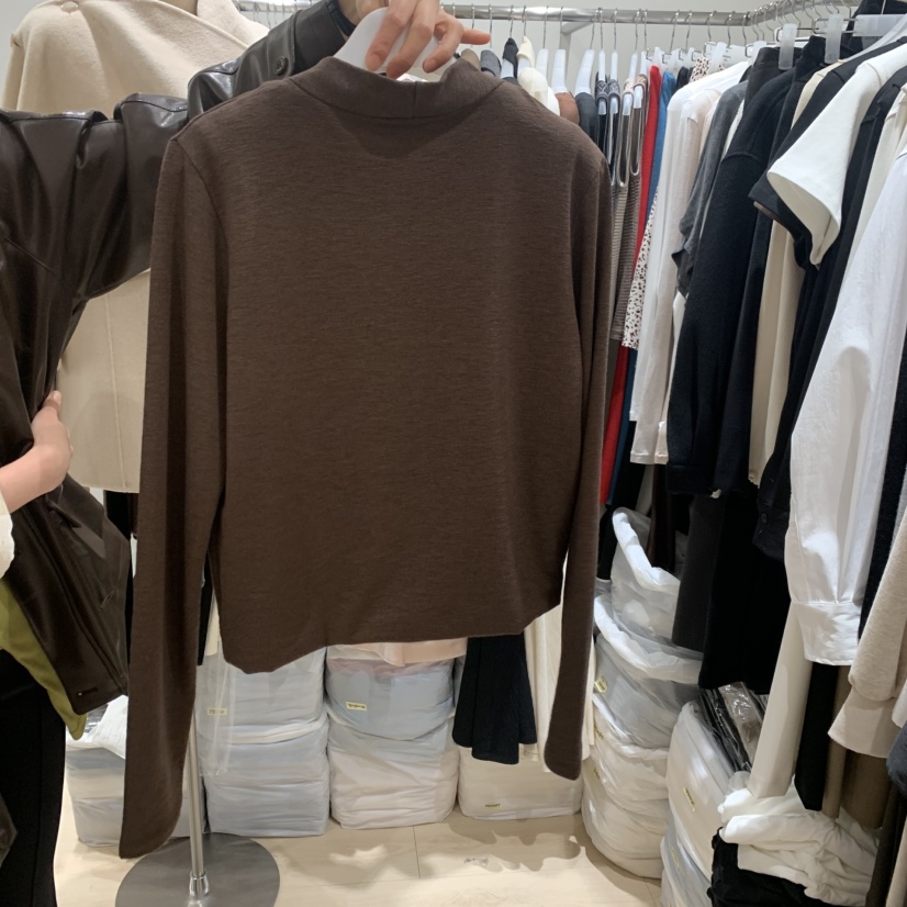 LOVE SOME東大門代購女士新品時尚真品休閑熱賣長袖T恤深VLOVE SOME長袖T恤
