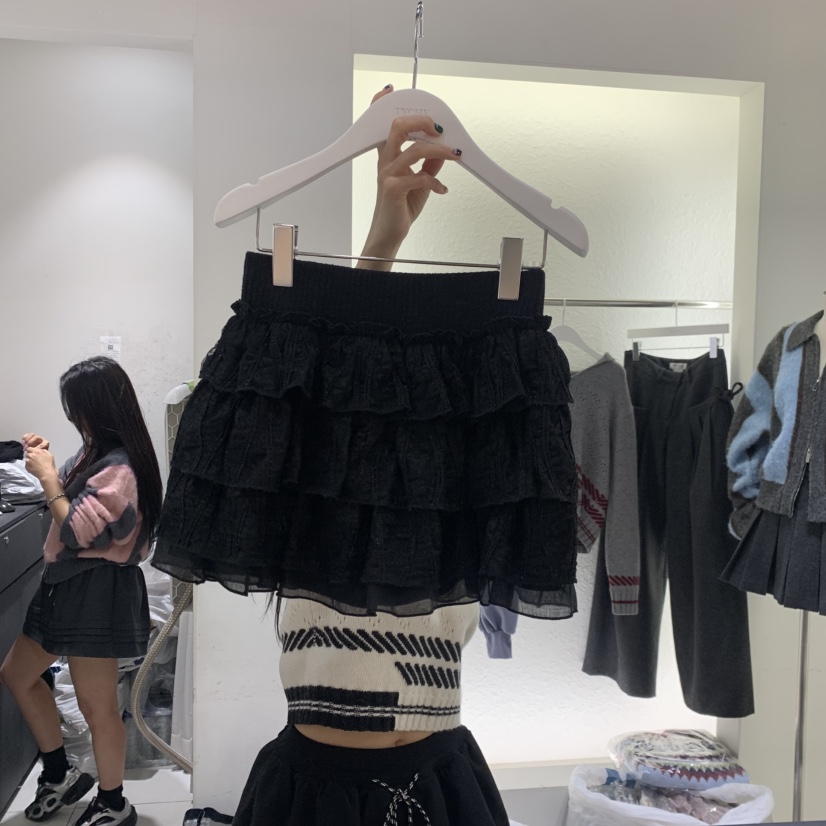 TYCHE韓國代購女士新款時尚休閑推薦人氣真品熱賣短裙TYCHE短裙圖色2