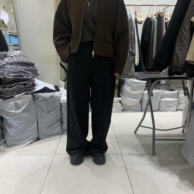 NAVYBURST韓國直郵女裝新品熱賣人氣推薦休閑時尚真品休閑褲NAVY BURST休閑褲圖色4黑