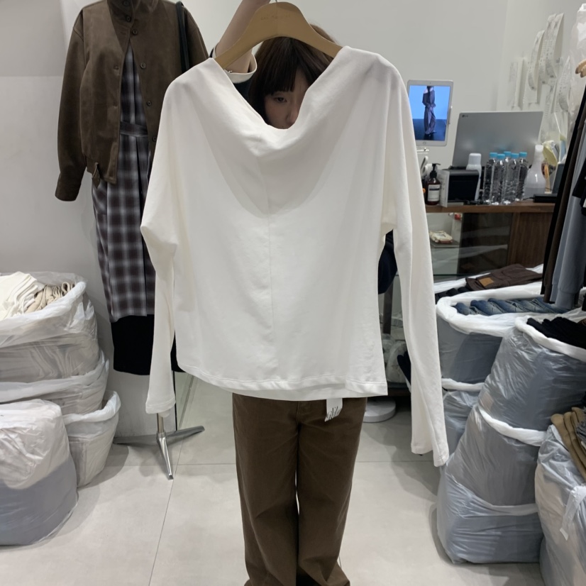 ANN MARGRET韓國直郵女裝新款人氣長袖T恤GRETA.Y長袖T恤