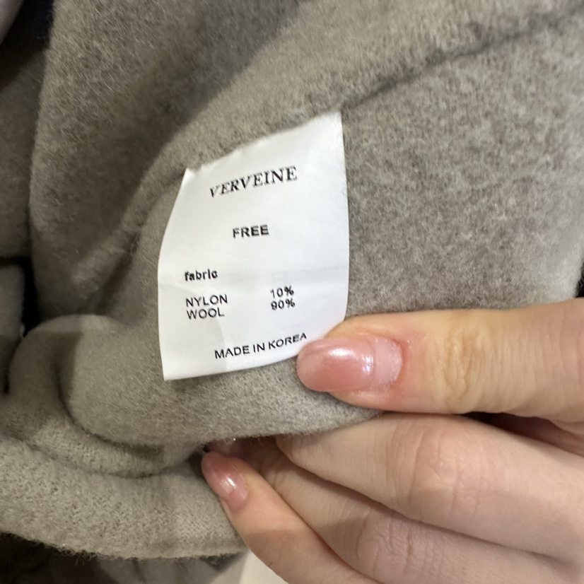 VERVEINE東大門代購女士新款人氣推薦休閑時尚熱賣短款大衣VERVEINE短款大衣